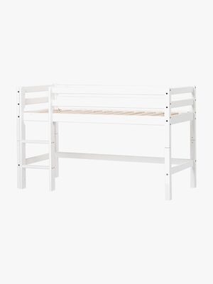 Hoppekids Basic Halvhøj Seng 70x160, Hvid