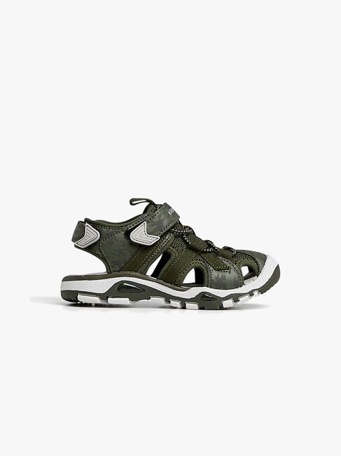 Nordbjørn Safari Blinkesandaler, Green Khaki