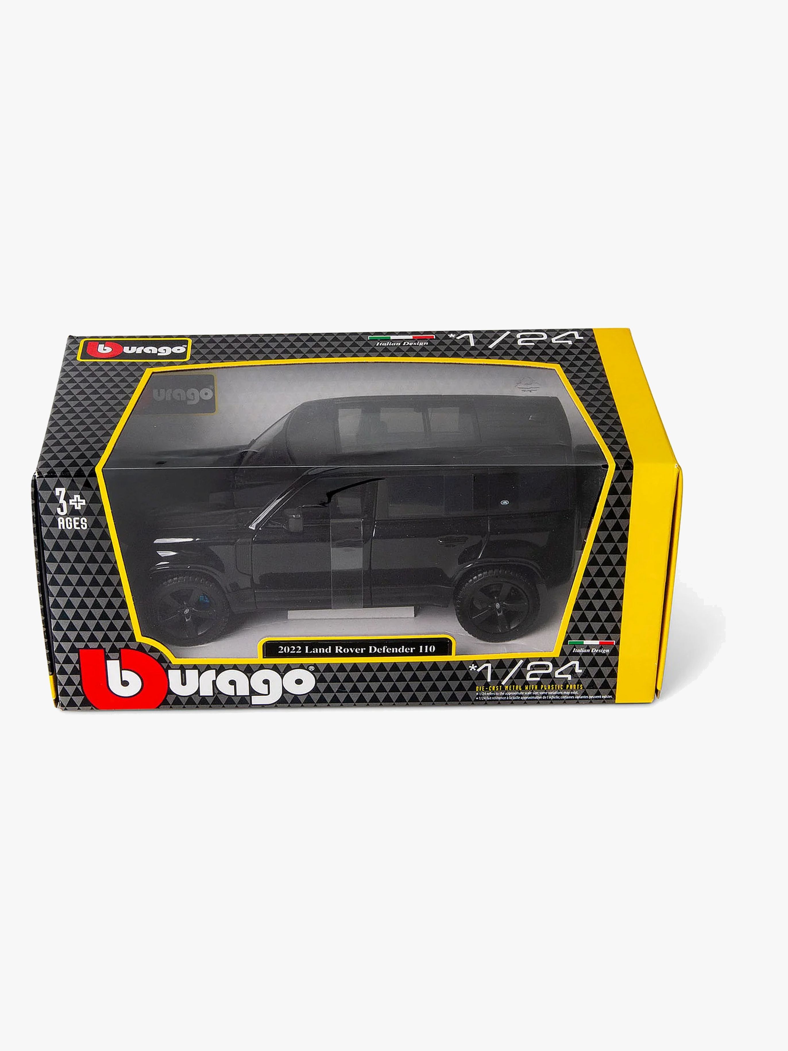 Bburago Land Rover Defender 2021 Modelbil 1:24, El bil til børn