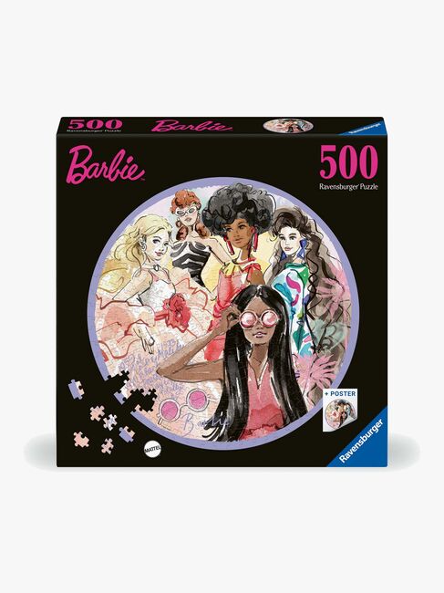 Ravensburger Rundt Barbie Puslespil 500 Brikker