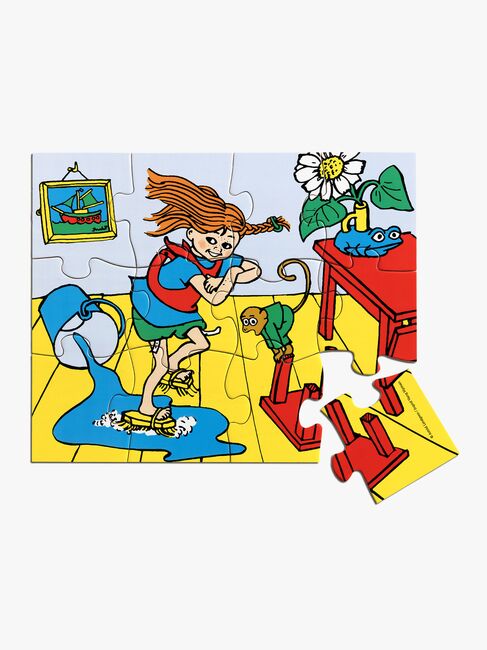 Pippi Træpuslespil 12 Brikker