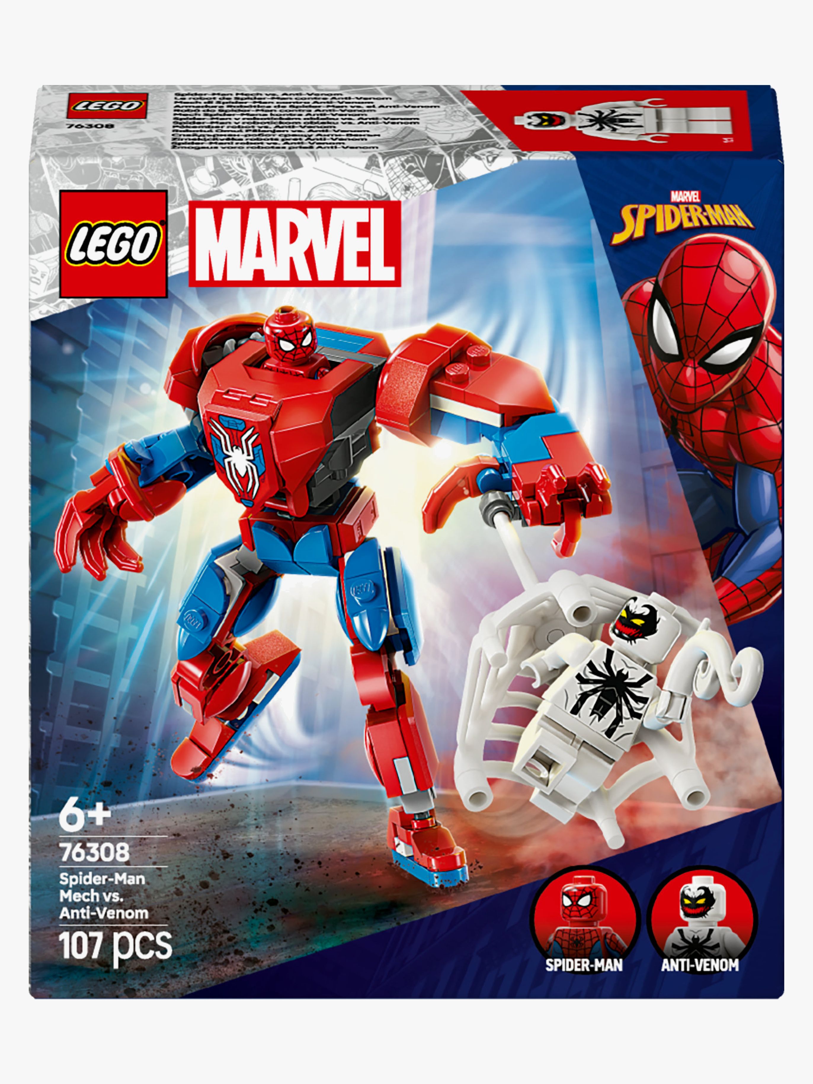 LEGO Super Heroes 76308 Spider-Man-mech mod Anti-Venom