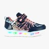 Leaf Malmen Blinkende Sneakers, Navy/Pink