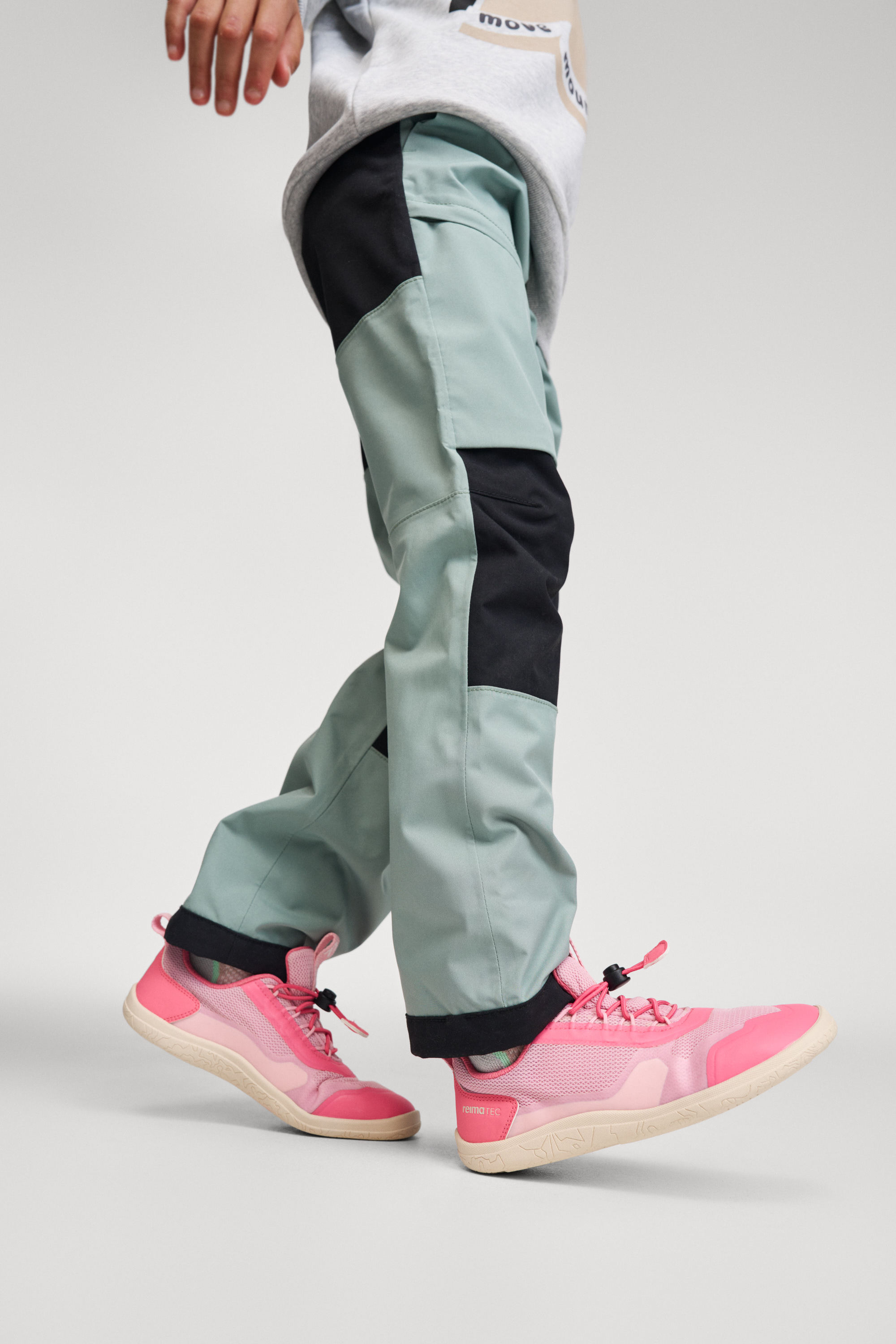 Reima Sneakers, Light Heather, 33