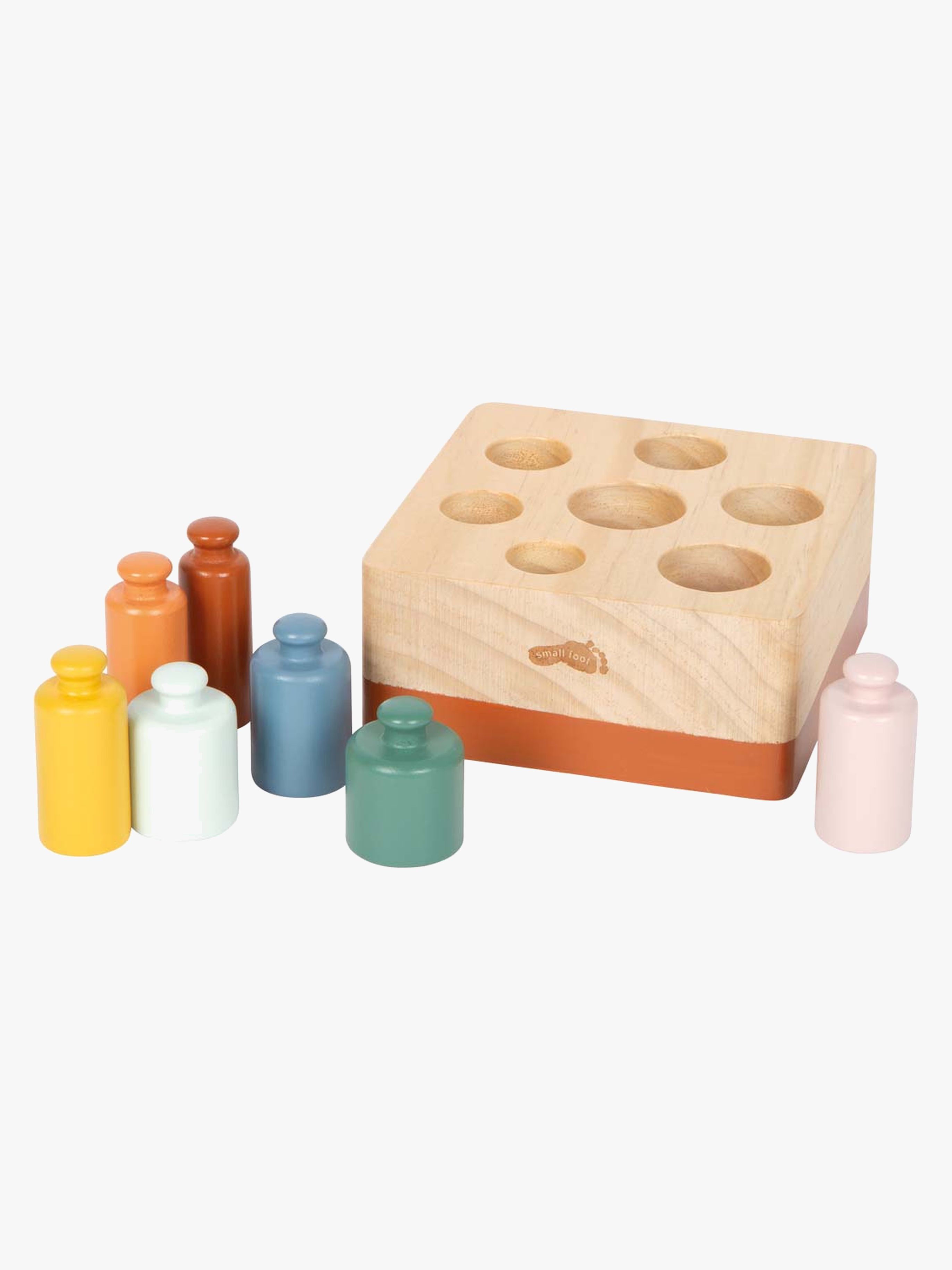 Small Foot Montessori Indstiksspil Med Cylindre