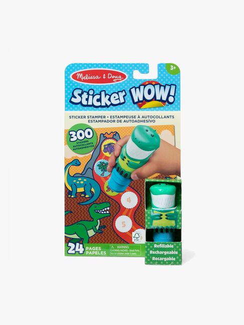 Melissa & Doug Sticker WOW! Ativitetsbog Dinosaur