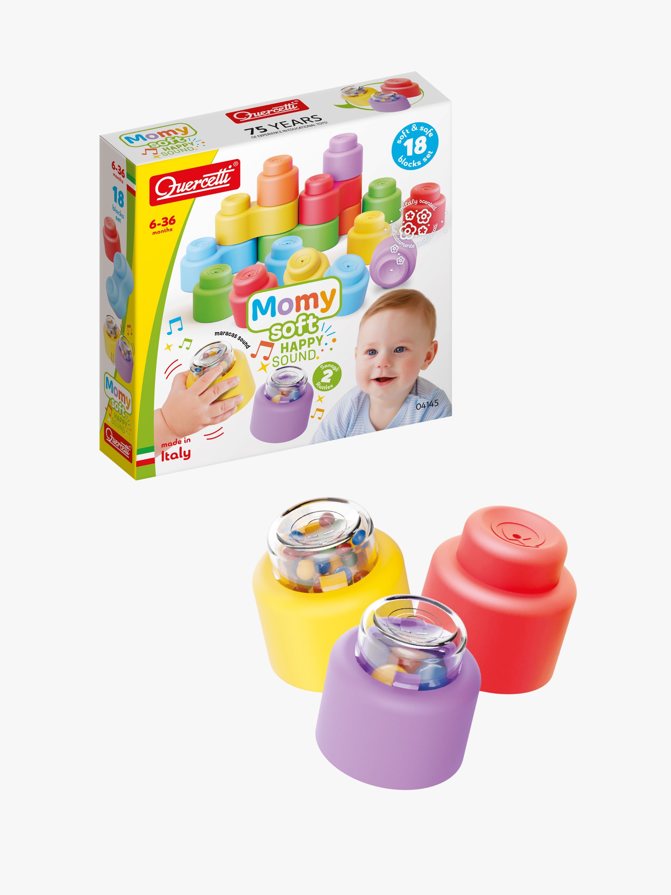 Quercetti Momy Soft Stablelegetøj Med Lyd
