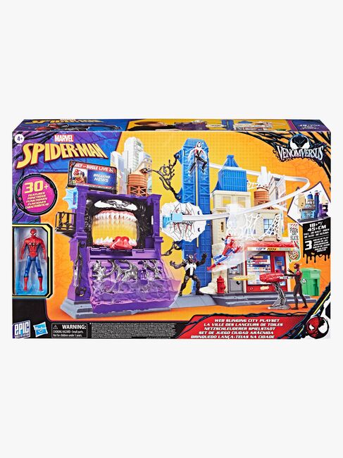 Marvel Spider-Man Venomversus Legesæt Web City Showdown