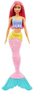 Barbie Dreamtopia Dukke Havfrue med Lyserødt Hår