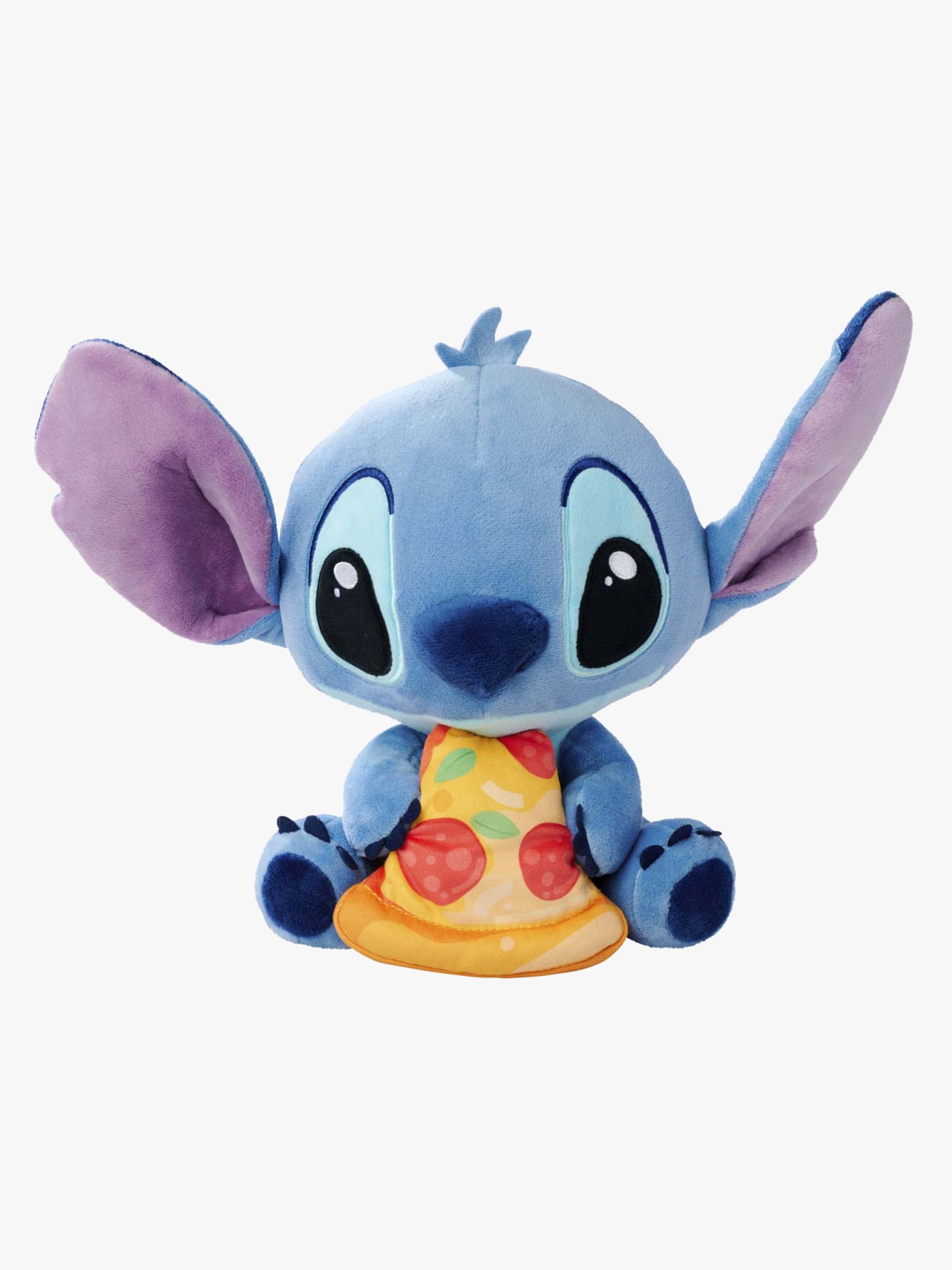 Disney Lilo &  Stitch Bamse med Pizza 25 cm