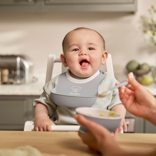 BabyBjörn Hagesmæk-sæt 2-Pak, Grå
