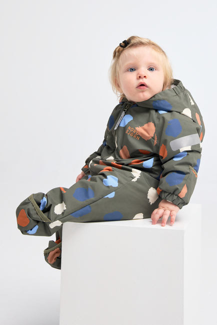 Nordbjörn Valdez Babyflyverdragt, Dusty Olive