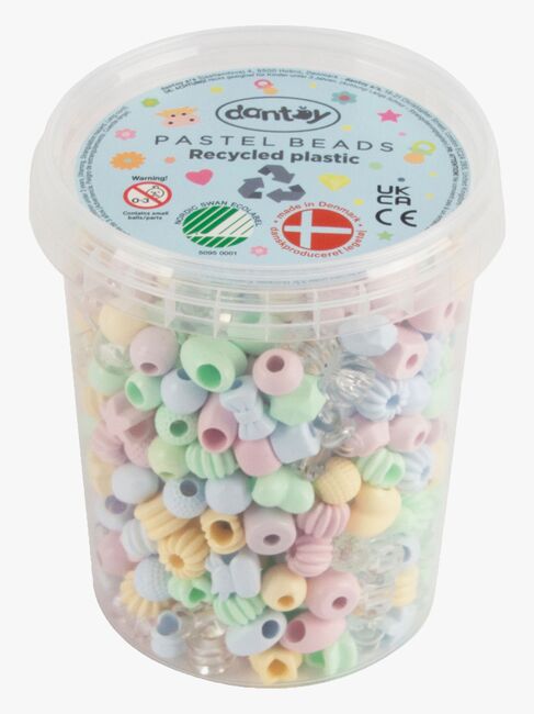Dantoy Pastel Perler Large 520 Stk.