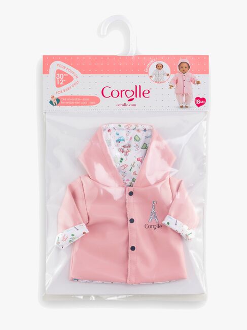 Corolle Dukketøj Vendbar Regnjakke 30 cm