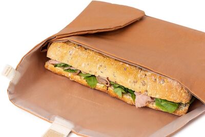 Nobodinoz Sandwich Lunch Wrap, Cinnamon