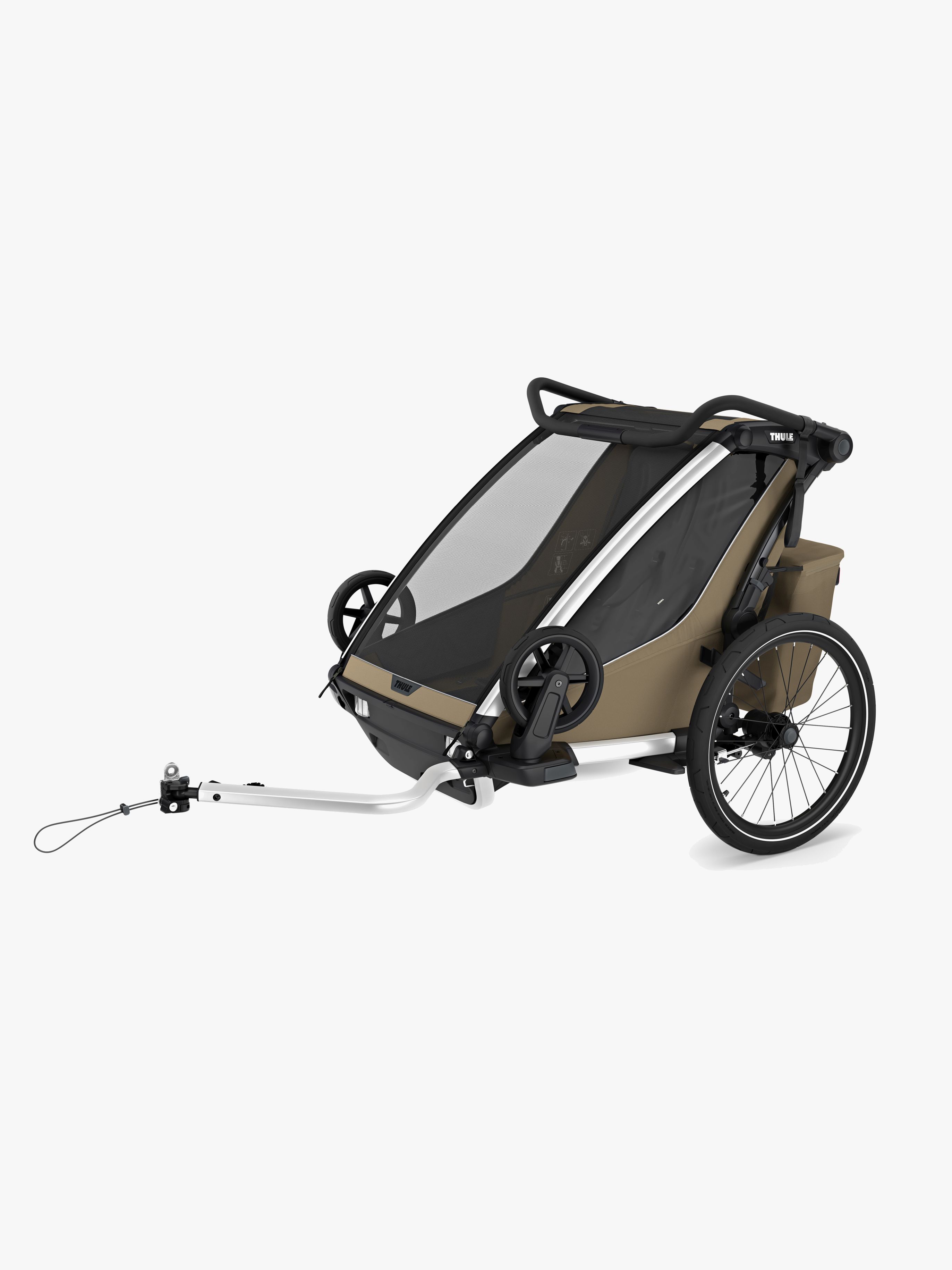 Thule Chariot Cross 2 Cykelanhænger, Khaki G3