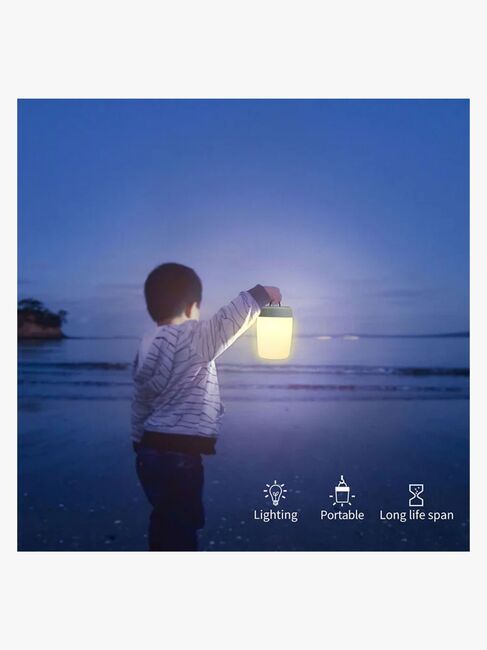 Lippa Colorful Touch Natlampe Timer, Hvid