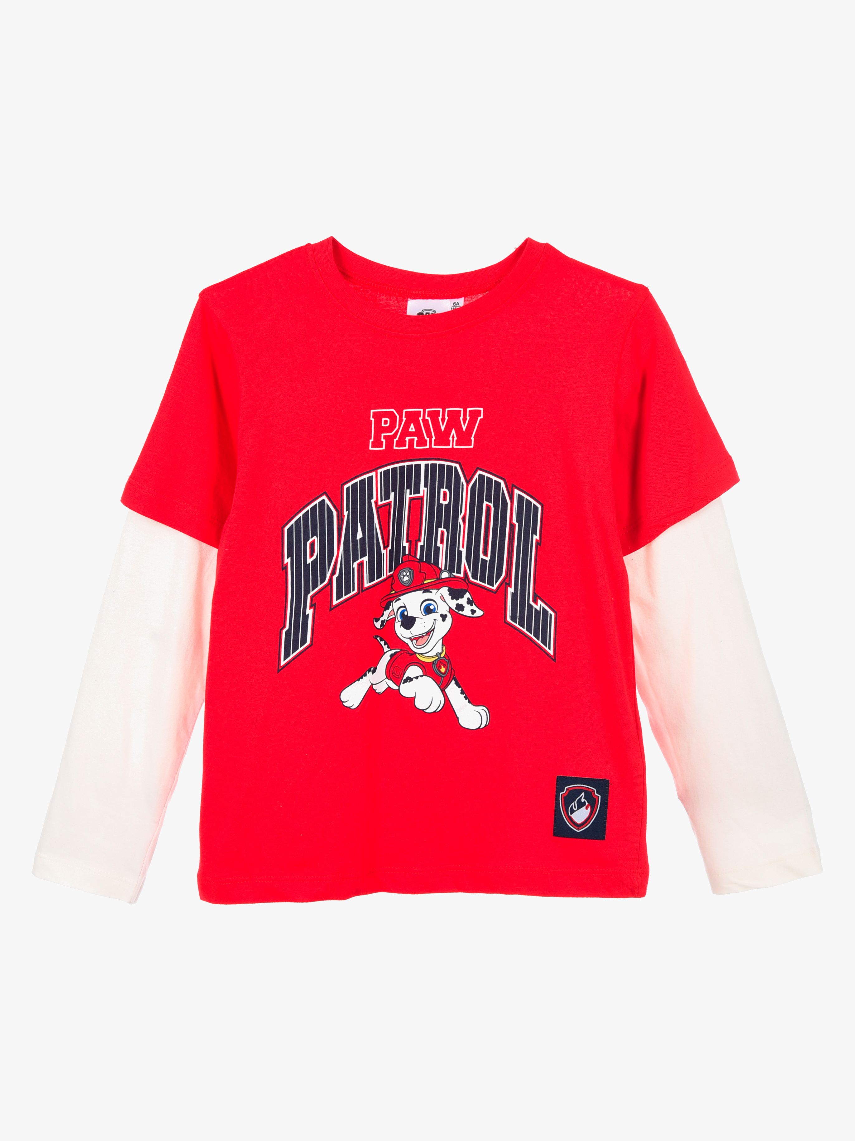 Paw Patrol T-shirt, Rød, 116-122
