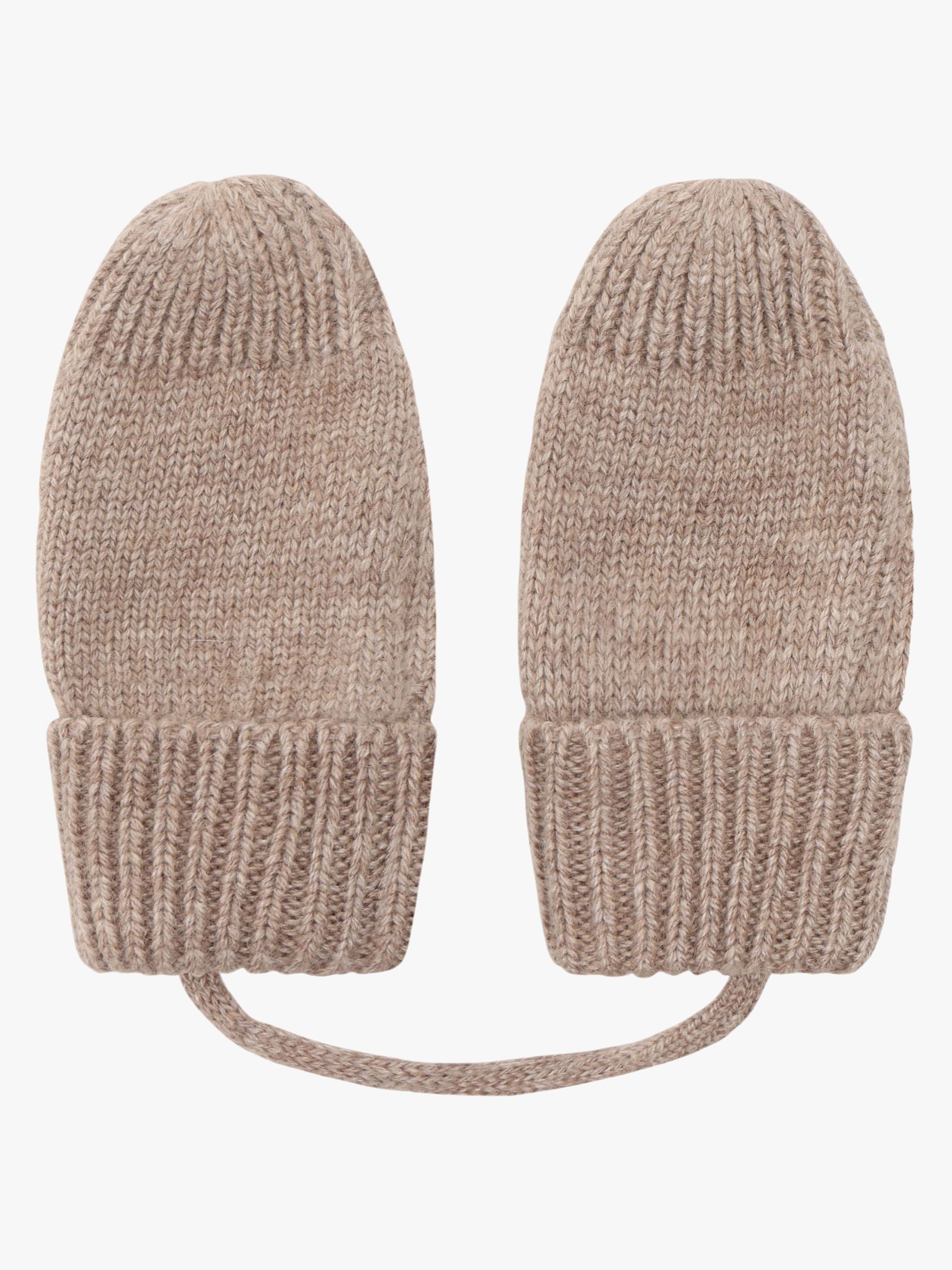Huttelihut Babyluffer Uldteddy Merino, Savannah Melange, 62-68