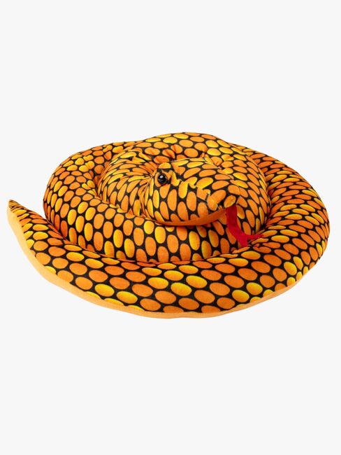 Teddykompaniet Bamse Slange 200 cm, Orange