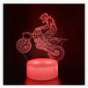 Powerpal 3D-Natlampe, Motorcykel