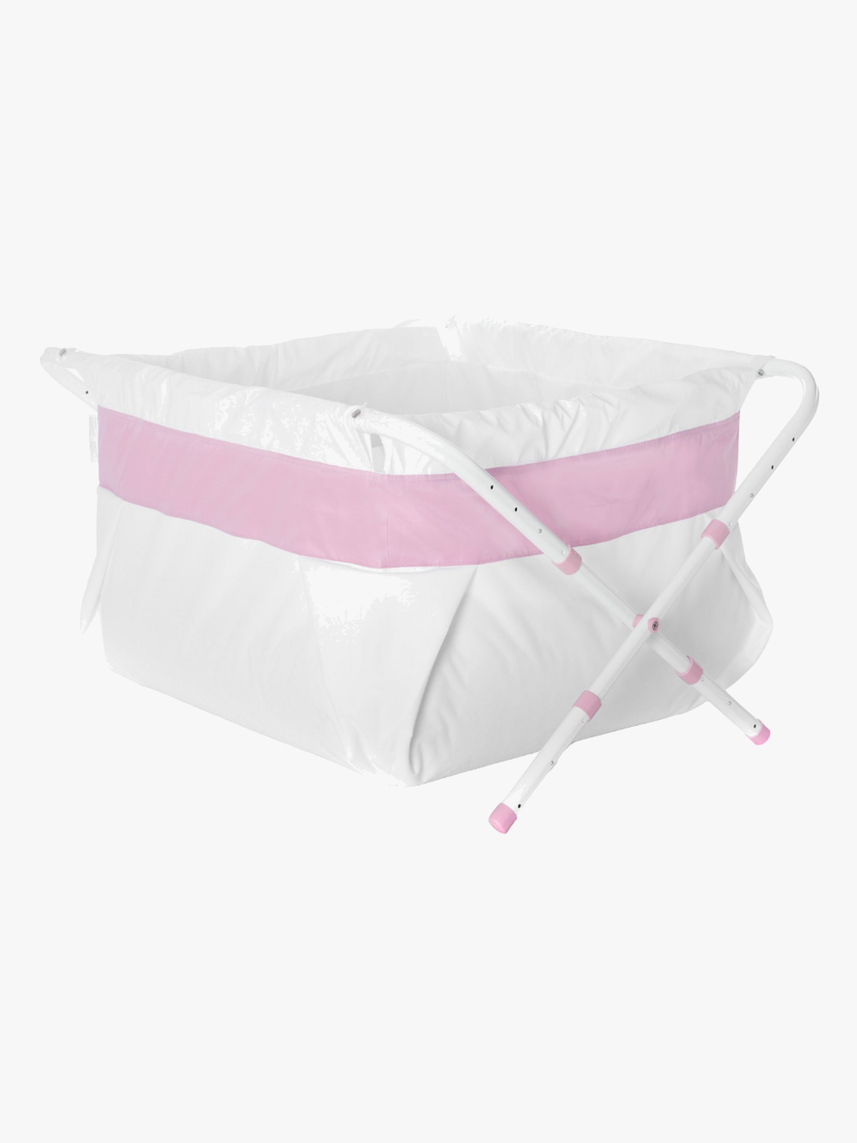 BiBaBad Flexi Sammenklappelig Badekar 80-100 cm, Pink