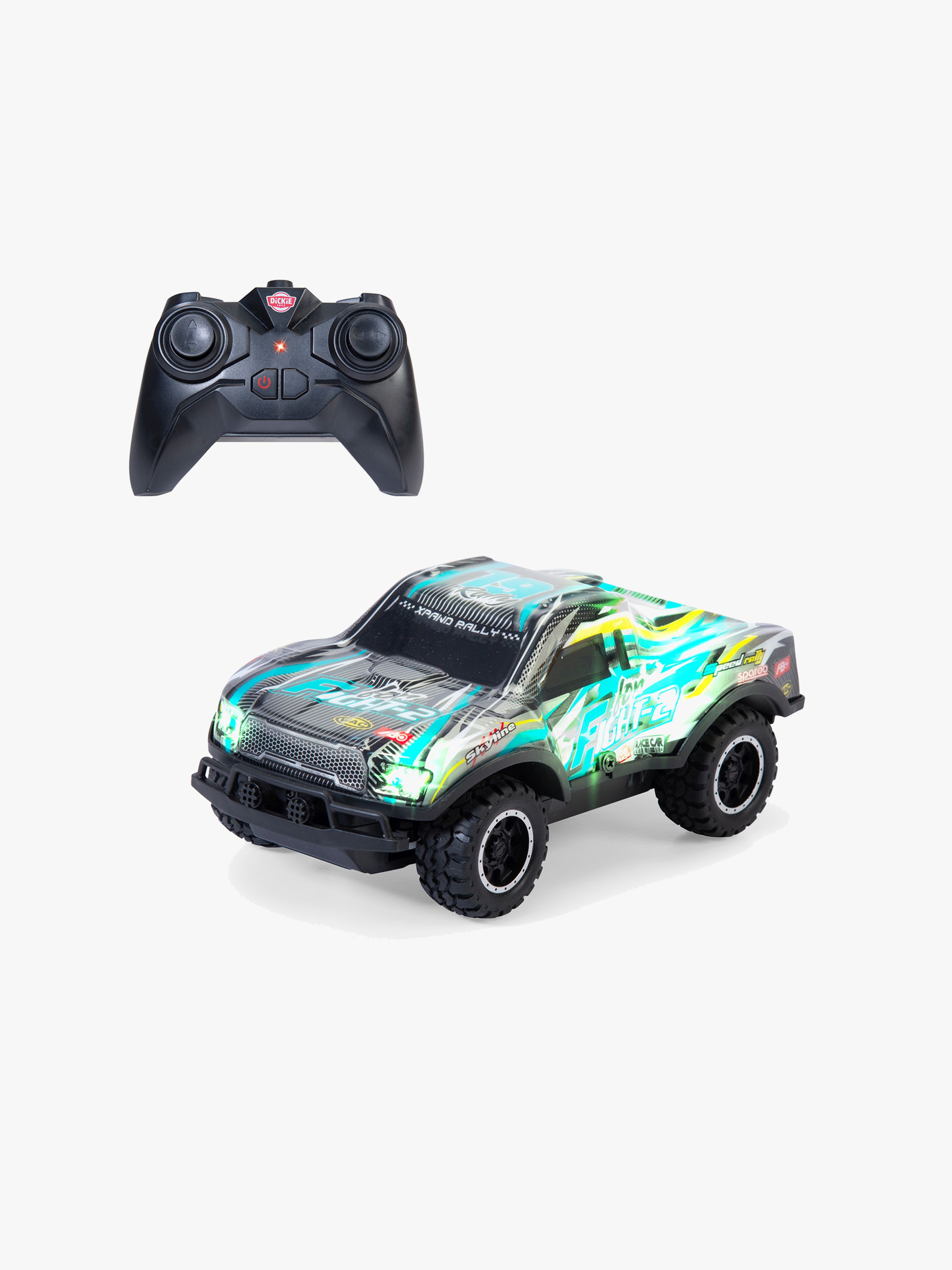Dickie Toys Fjernstyret Bil Glow Truggy