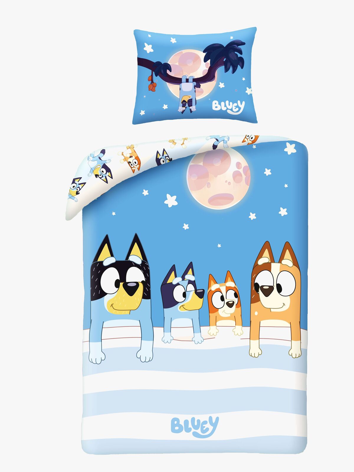Bluey Sengesæt 140x200, Blå