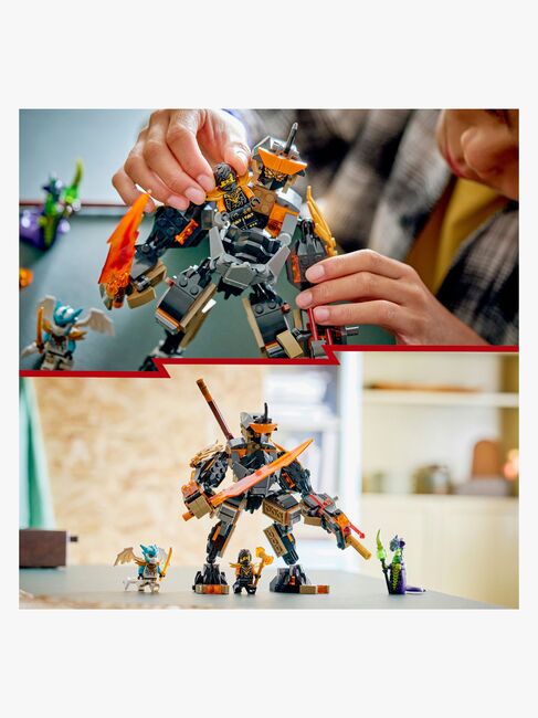 LEGO Ninjago 71854 Coles missions-mech og drage-Zane