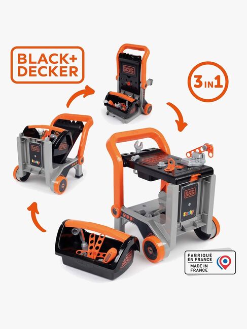 Smoby Black & Decker Bricolo Devil Workmate Arbejdsbænk