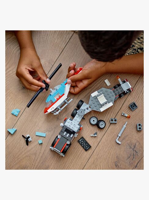 LEGO Creator 31146 Blokvogn med helikopter