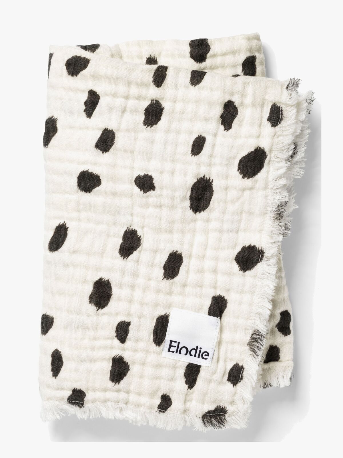 Elodie Soft Cotton Tæppe, Dalmatian Dots