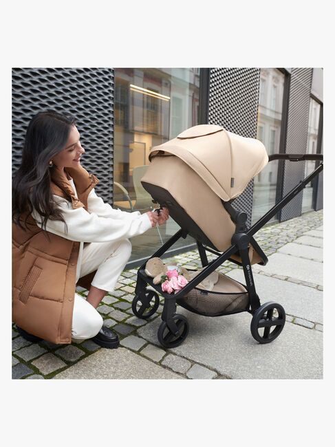 Kinderkraft 3-i-1 NEWLY Kombivogn Travelsystem, Sand Beige