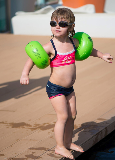 Aquarapid Aquaring Badevinger, Grøn