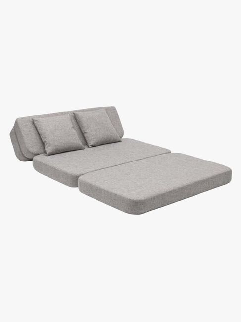 by KlipKlap 3 Fold Sofa XL, Multi Grey