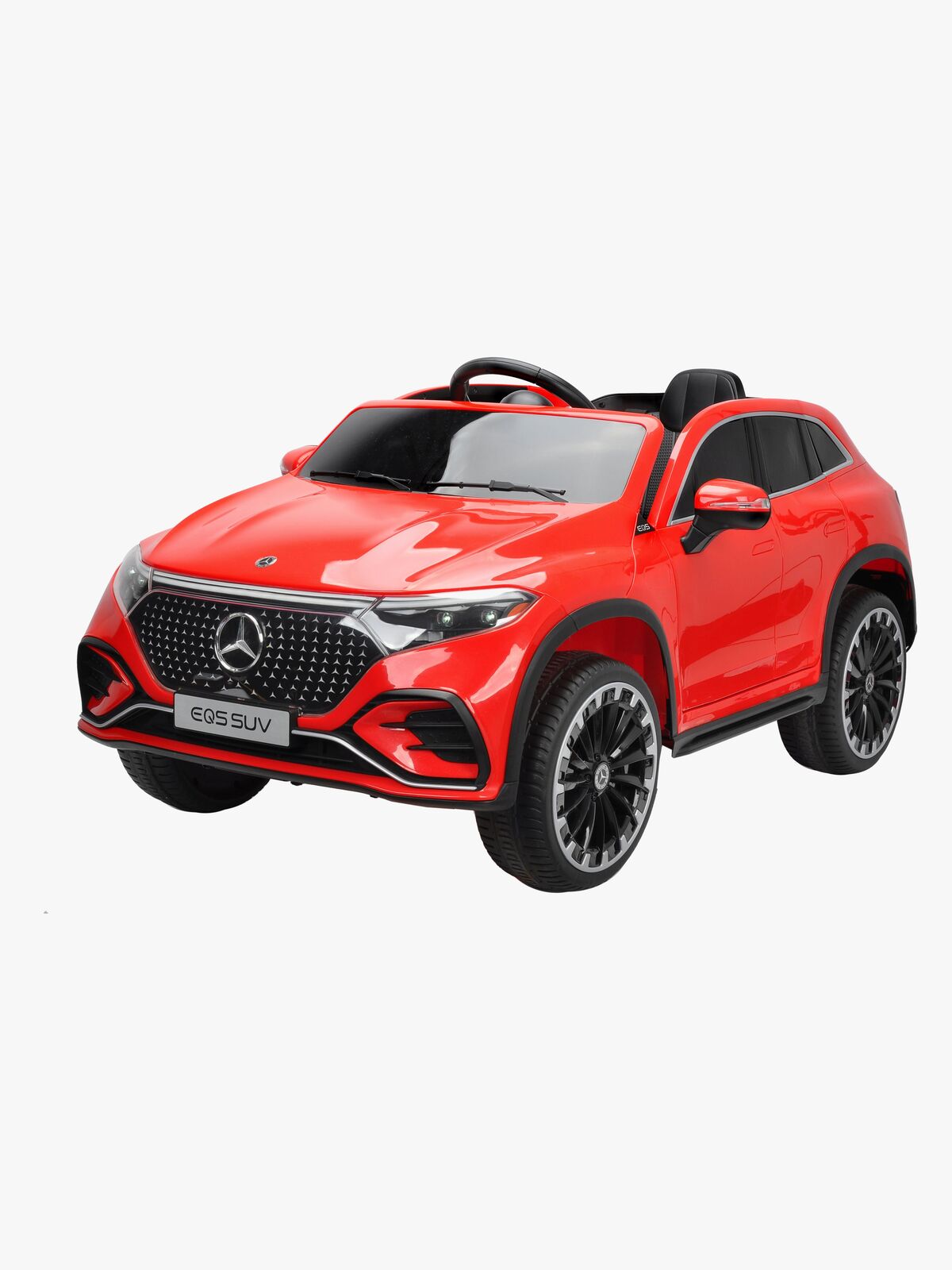 Mercedes-Benz EQS SUV Elbil, Rød