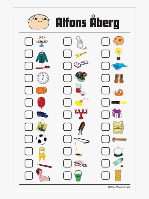 Barbo Toys Alfons Åberg Kig & Husk