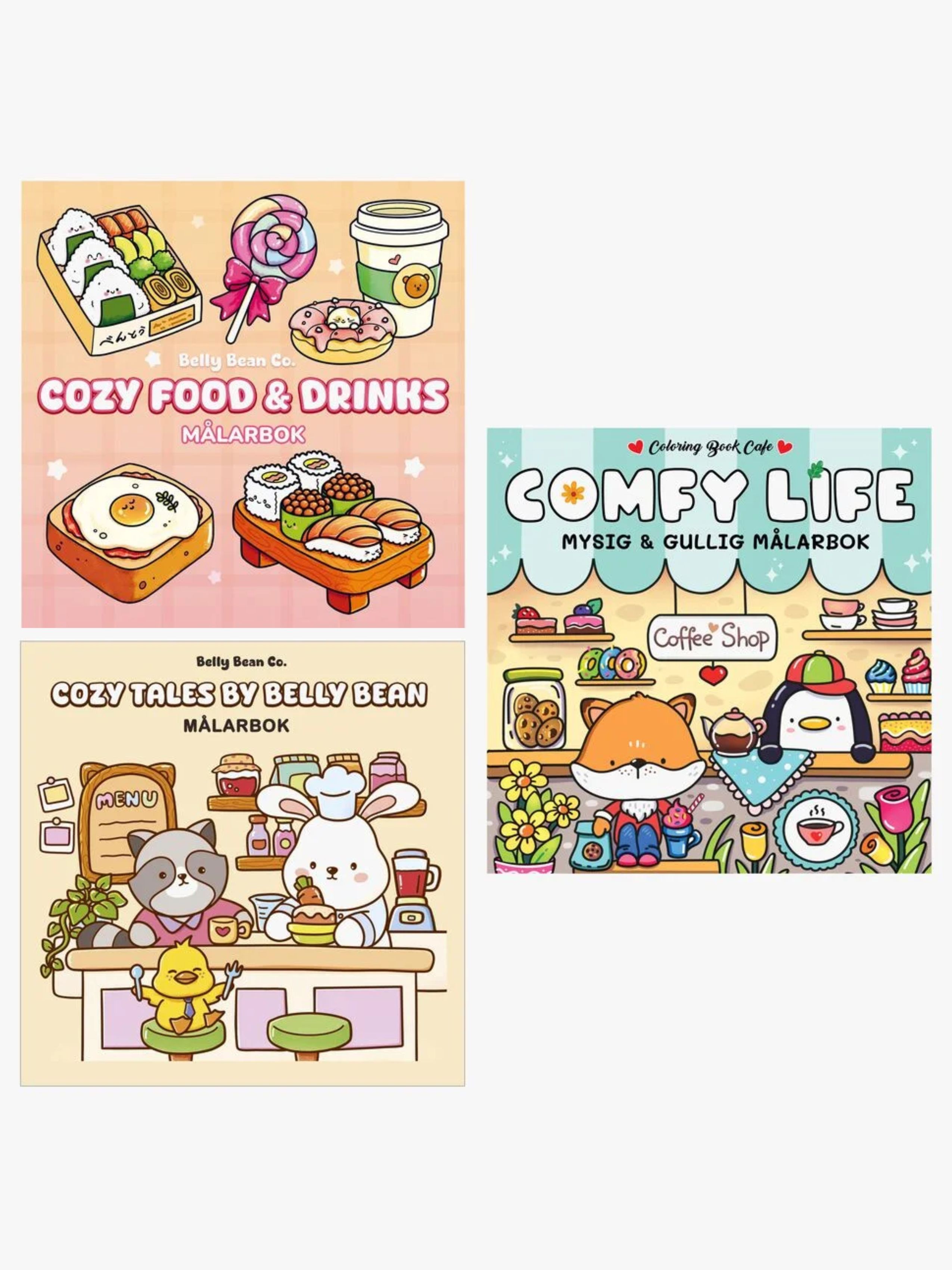 Cozy Malebogssæt Food