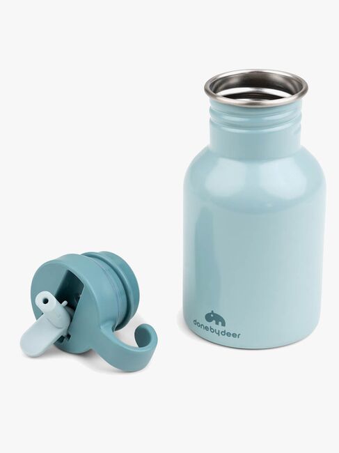 Done By Deer Elphe Metalflaske, Blue