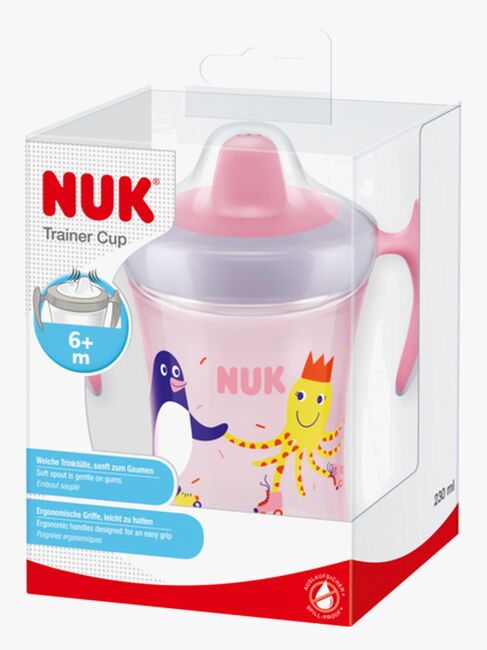 NUK Nature Sense Tudekop 230 ml, Rød