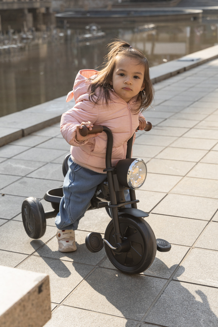 QPlay Triduro Basic Trehjulet Cykel, Sort