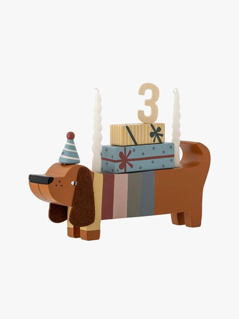 Bloomingville Charlie Fødselsdagsdekoration, Brun