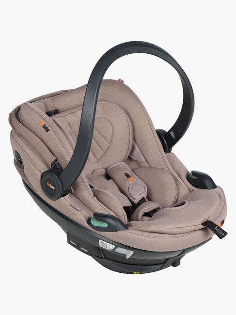 BeSafe Go Beyond 2 Autostol Baby inkl. Beyond Base, Dark Sand Soft Breeze