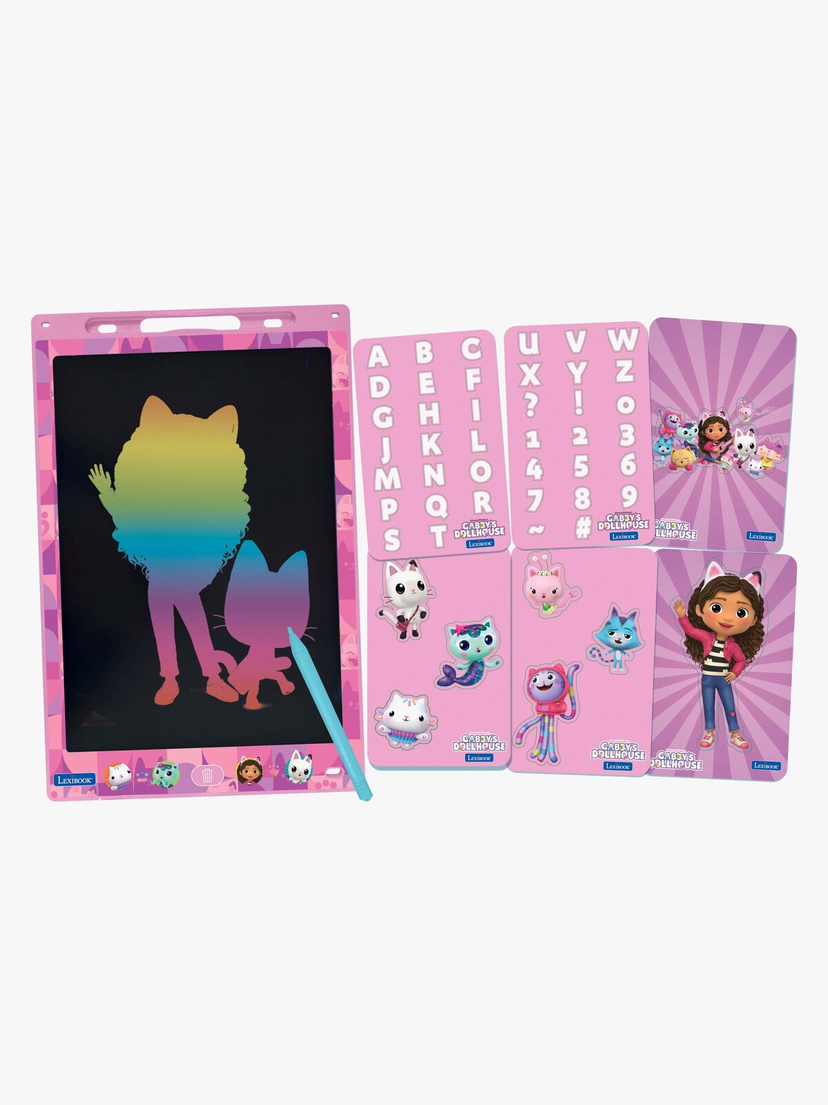 Lexibook Gabby's Dollhouse Tegnetablet med Stencilskabeloner