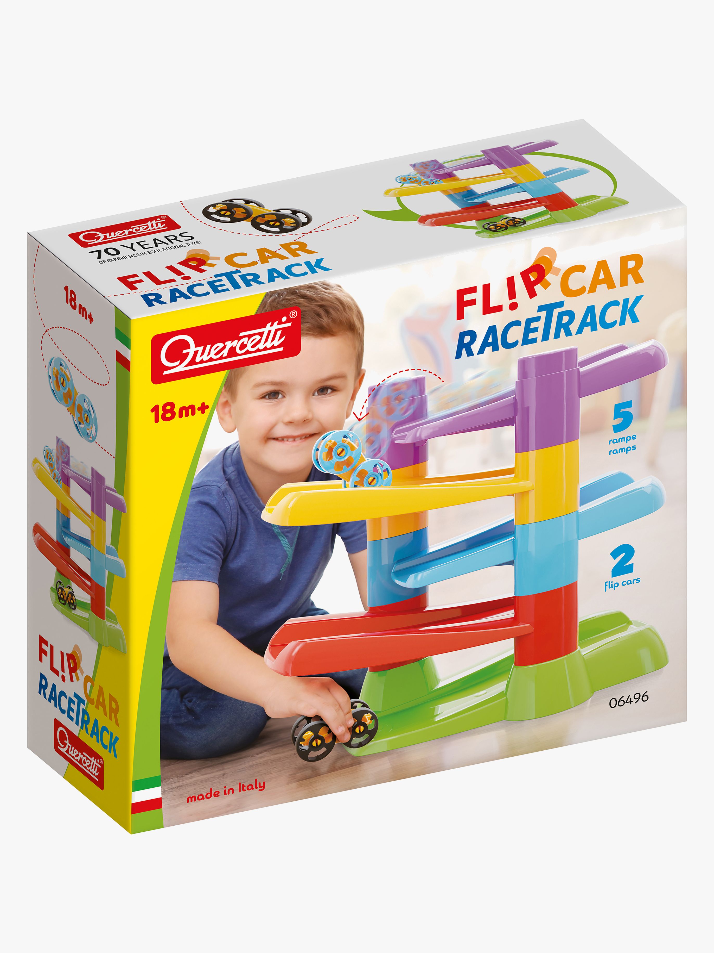 Quercetti Flip Racerbane med Biler