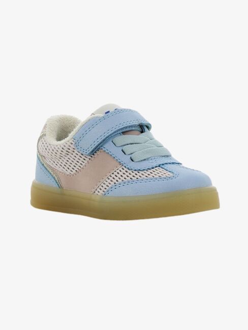 SJ Sneakers, Light Blue/Beige