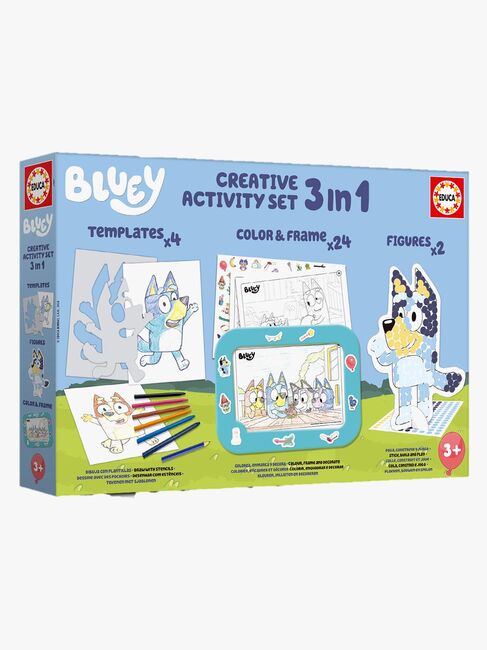Educa Bluey Kreativt Aktivitetssæt 3-i-1