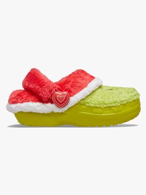 Crocs Grinch Classic Kids Forede Hjemmesko, Multi