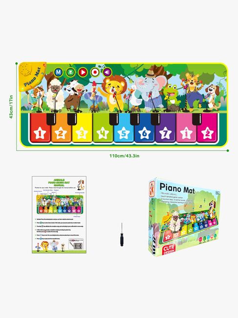 Cloudberry Castle Animal Klaver Dance Mat 110x43 cm 5672160-4244_1.jpg