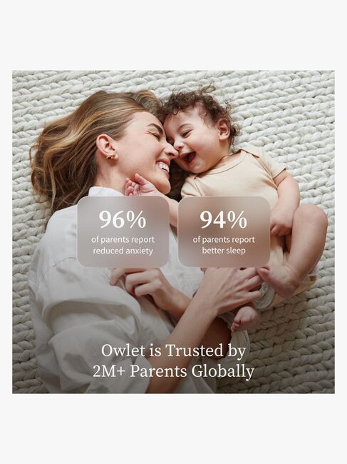Owlet Dream Sight Smart Video Babymonitor 2K HD, White